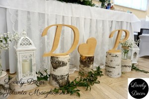 dekoracje weselne sala w Niebieszczanach